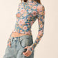 Promesa - Floral Mesh Top