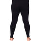 On The Plus Side - Plus Size Solid Cotton Lycra Leggings