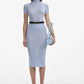 Self-Portrait - Viscose Knit Midi Skirt