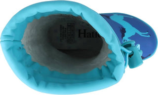 Hatley - Botas de chuva com forro de sherpa para meninos, estilo cavalo empinado