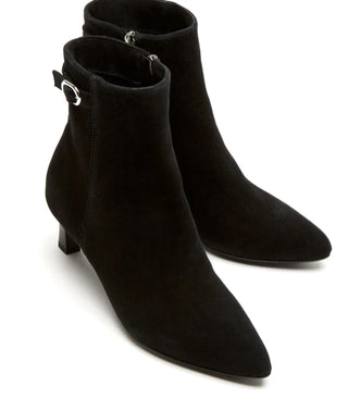 La Canadienne - Women's Arizona Suede Buckle Ankle Bootie