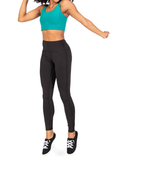 Body Wrappers - Recycled Polyester Legging With Mesh Insert