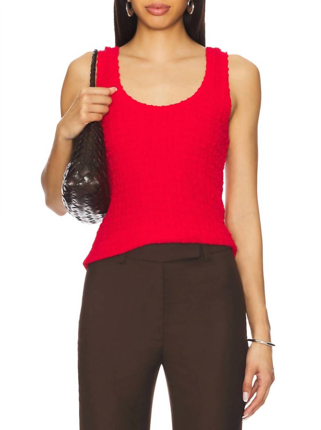 Enza Costa - Puckered Tank Top