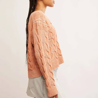 Free People - Suéter com Cabo Lavado