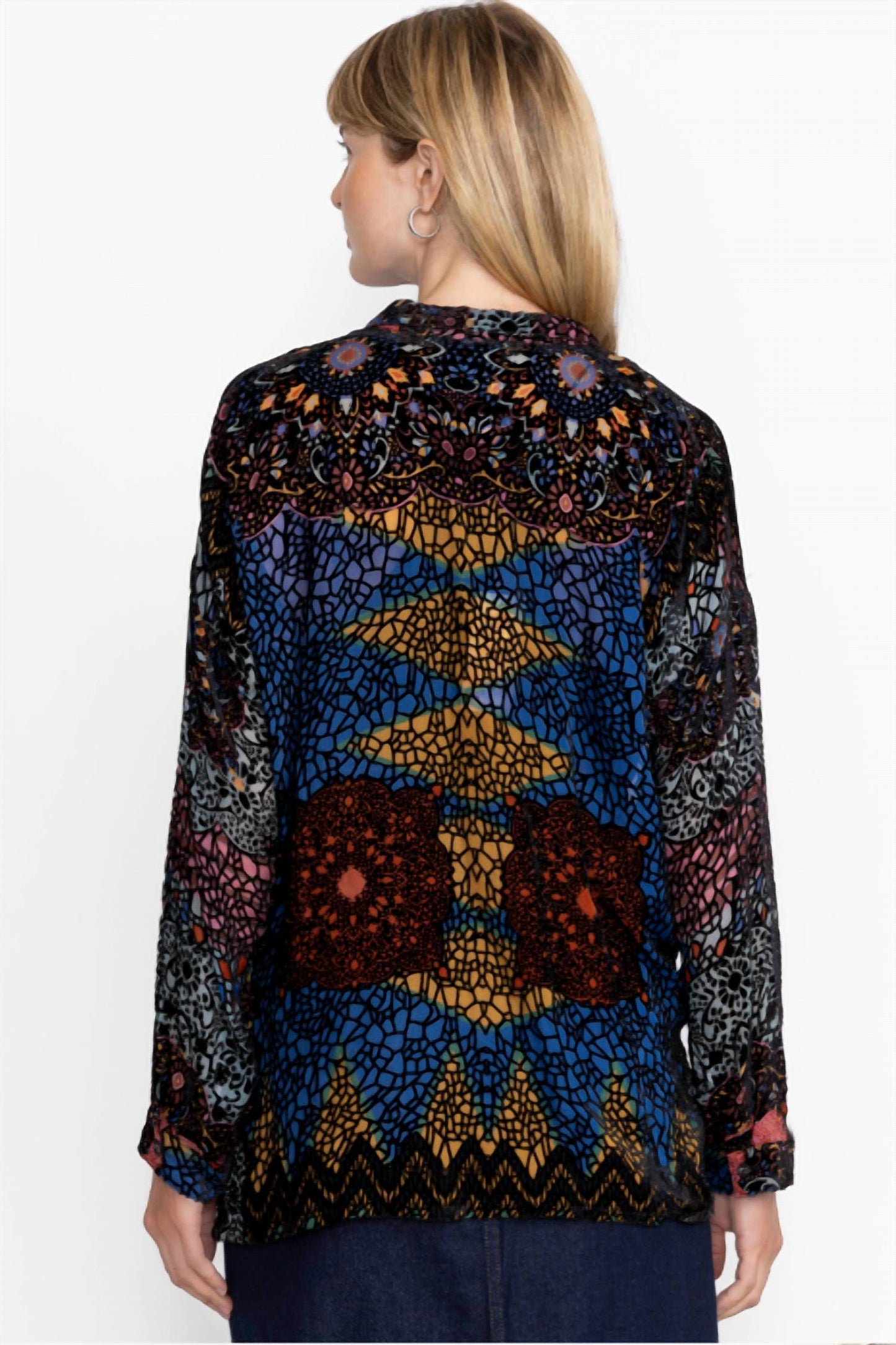 Johnny Was - Audrey Oversized Burnout Shirt