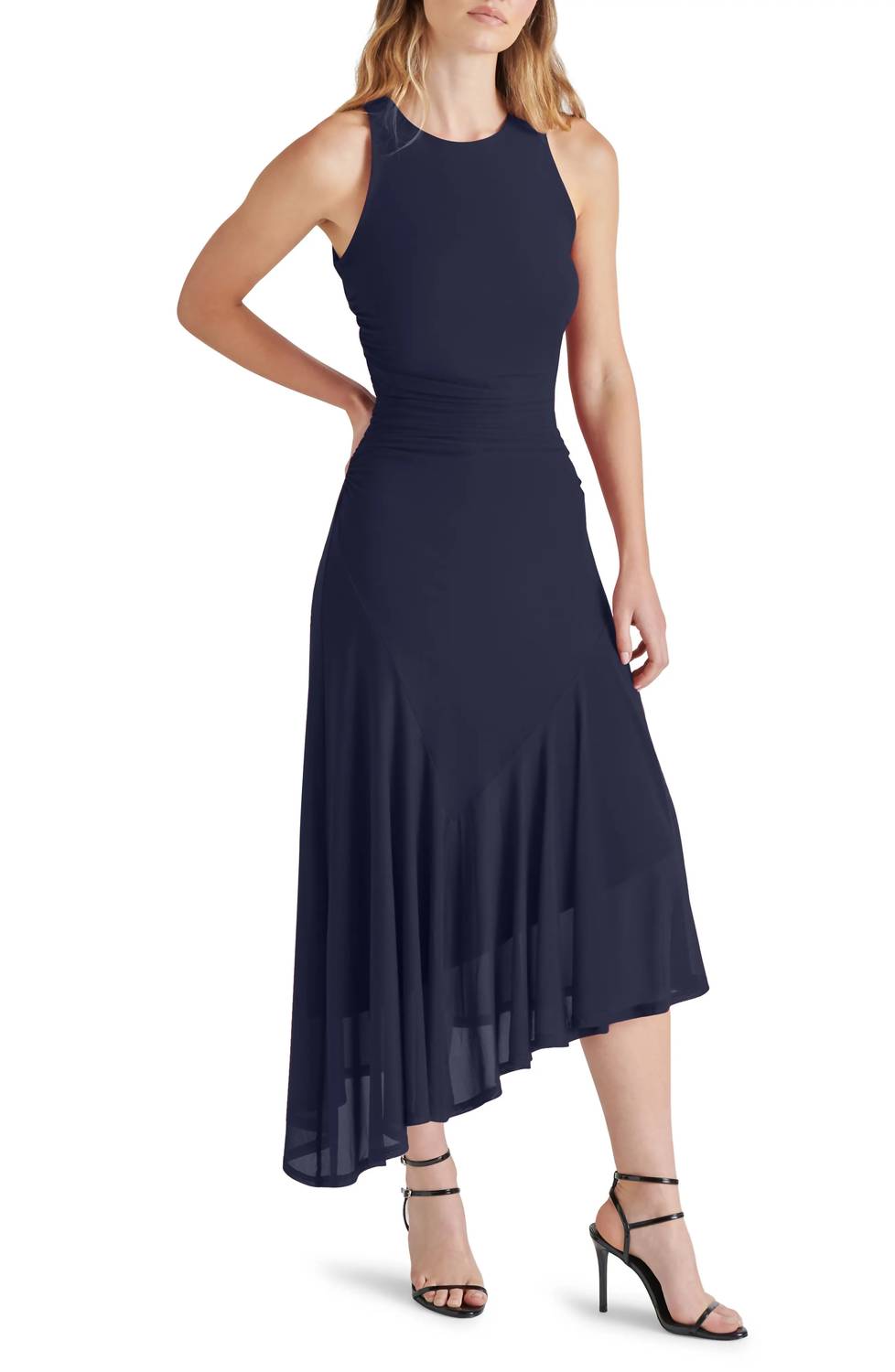 Steve Madden - Laney Asymmetric Mesh Dress