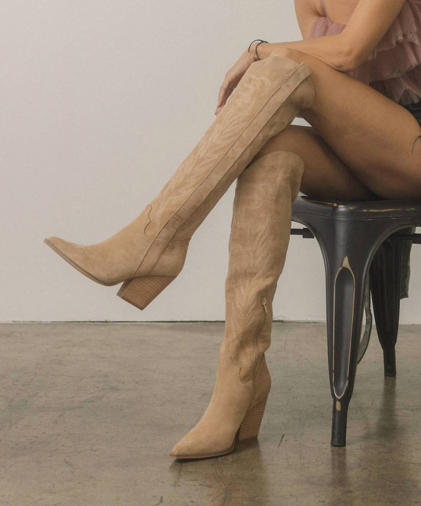Oasis Society - Women's Bronco Knee High Western Boots
