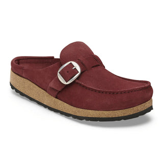 Birkenstock - Tamancos Buckley de camurça unissex