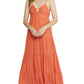 Entro - Smocked Tiered Midi Dress