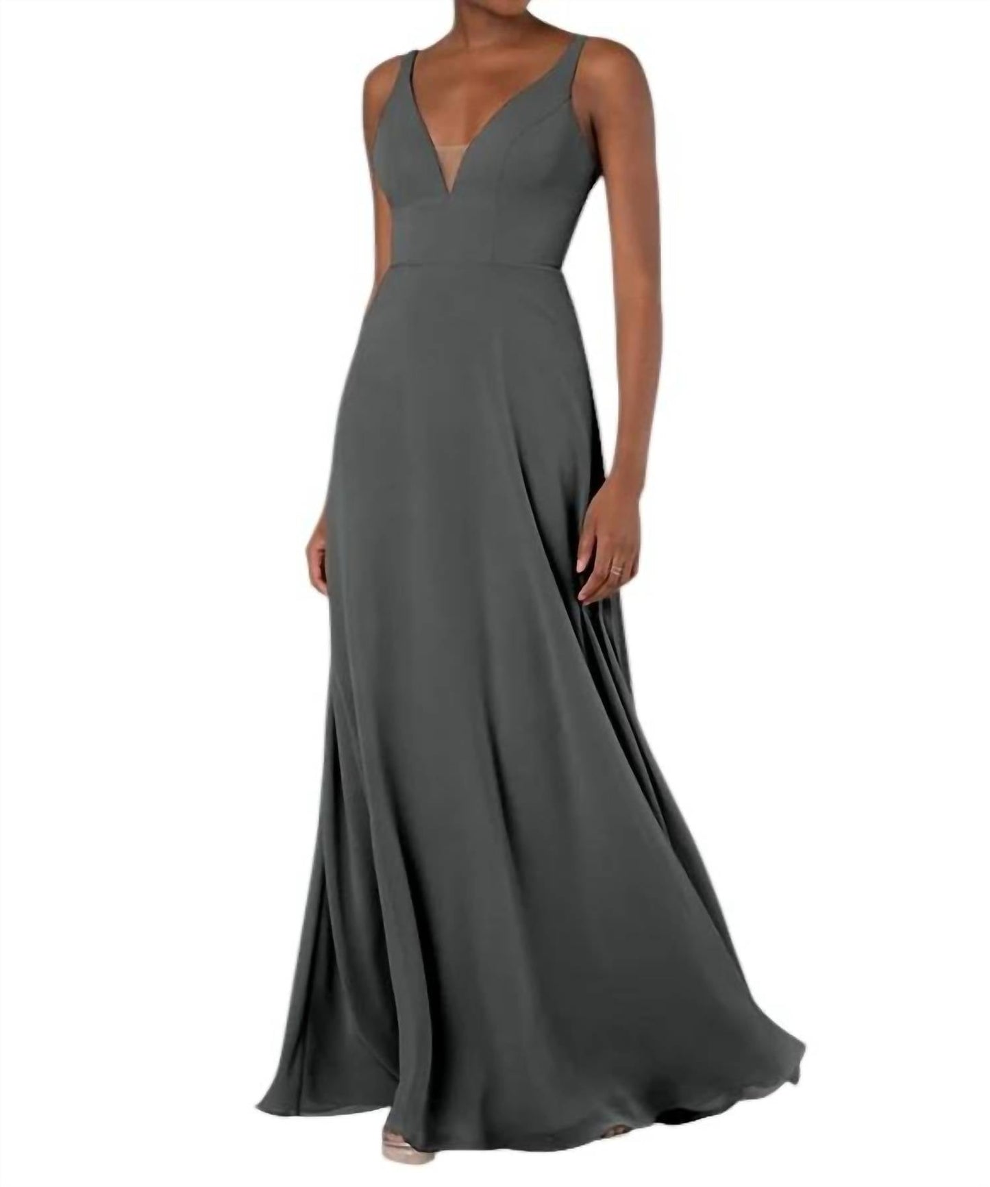 Sorella Vita - Sexy Plunging V-Neckline Bridesmaid Dress