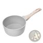 1.5 Qt Nonstick Saucepan with Detachable Handle White