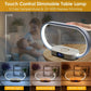 Oval Wireless Charging Touch Lamp with Digital Clock