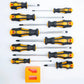10 Piece Ergonomic Precision Screwdriver Set for Home Diy