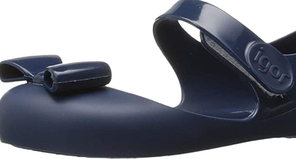 Sandália Igor Girl's Mia Lazo Azul Tamanho 20 UE (4 M EUA Infantil)