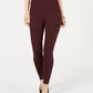 Leggings Alfani Femininas Petite Comfort-Waist Vinho Tamanho Grande