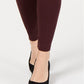 Leggings Alfani Femininas Petite Comfort-Waist Vinho Tamanho Grande