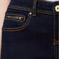 Shorts jeans femininos Petite Tikglo com punho, tamanho 8, da INC International Concepts