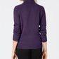 Karen Scott Suéter Feminino Gola Alta Roxo Dynasty Tamanho P