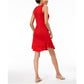 Vestido feminino Maison Jules com babados e corte A Firespin tamanho extra grande