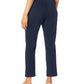 Calça Karen Scott Petites French Terry Feminina Azul Marinho Tamanho Grande