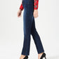 Calça jeans feminina Charter Club com acabamento em pérola sintética, lavagem Willow, tamanho 16"