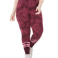 Leggings femininas plus size tie-dye da Ideology, tamanho extra grande, vermelho, paixão