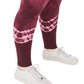 Leggings femininas plus size tie-dye da Ideology, tamanho extra grande, vermelho, paixão