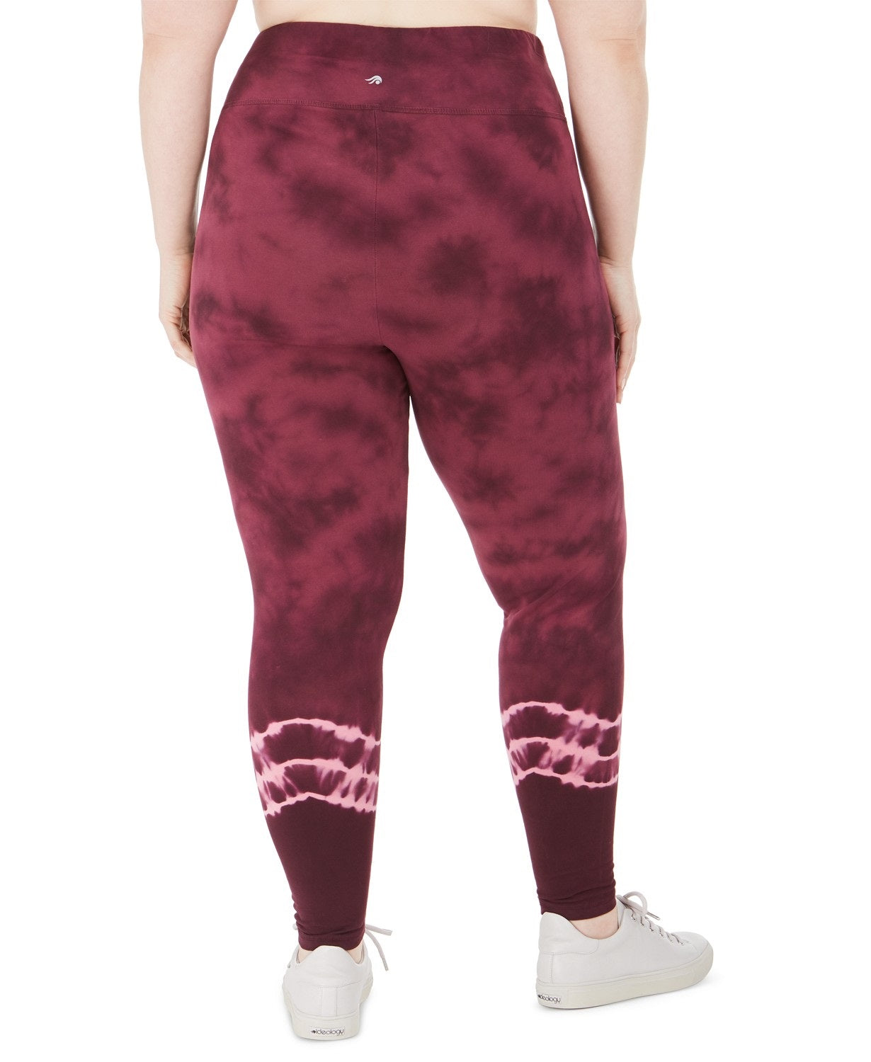 Leggings femininas plus size tie-dye da Ideology, tamanho 3, vermelho, extra grande