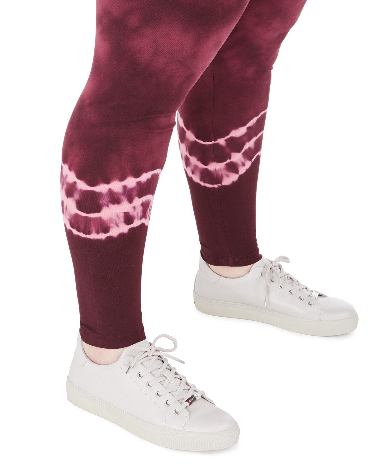 Leggings femininas plus size tie-dye da Ideology, tamanho 3, vermelho, extra grande