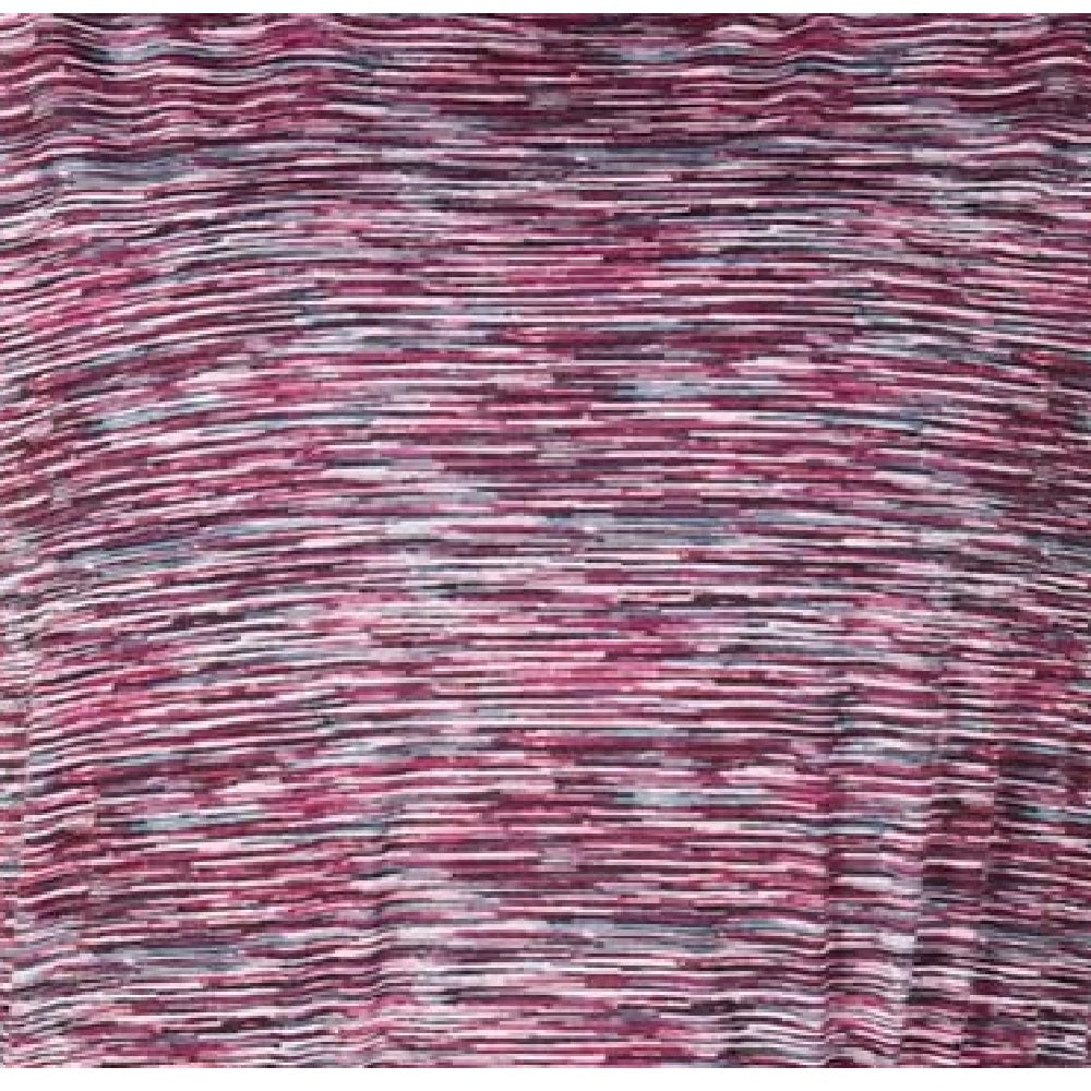 Camiseta feminina Ideology Space-Dyed com cristais fúcsia, tamanho pequeno