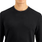 Suéter texturizado cruzado masculino Tasso Elba, preto, tamanho 2, extra grande
