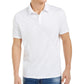 Camisa polo masculina INC Fountain, branca, tamanho 3, extra grande