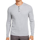 Camisa Tasso Elba Luxe Henley Masculina Cinza Tamanho 2 Extra Grande