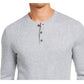 Camisa Tasso Elba Luxe Henley Masculina Cinza Tamanho 2 Extra Grande