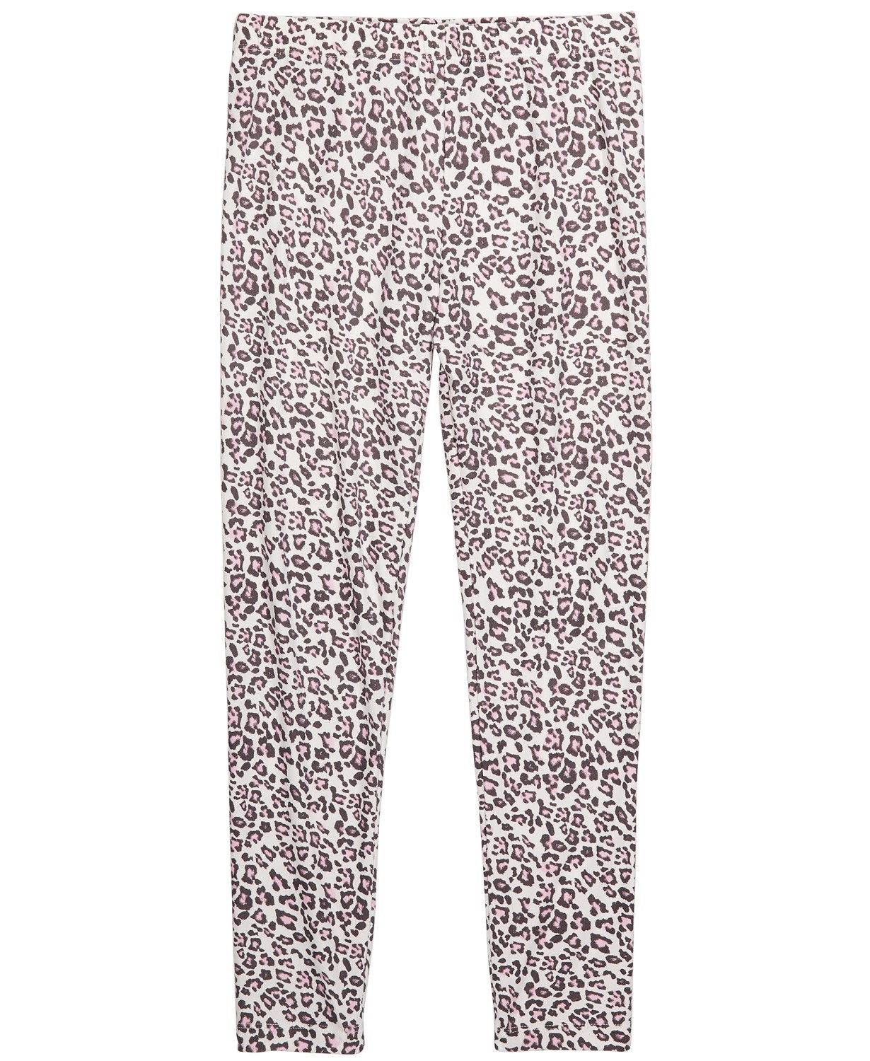 Leggings de leopardo da neve Epic Threads Big Girls, tamanho extra grande, branca