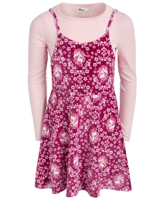 Vestido floral unicórnio para meninas grandes da Epic Threads, rosa, tamanho pequeno