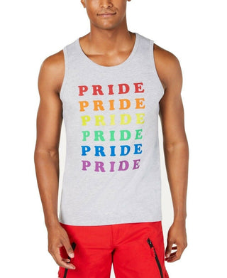 Camiseta regata masculina com estampa Rainbow Pride da INC International Concepts, tamanho 2, extra grande