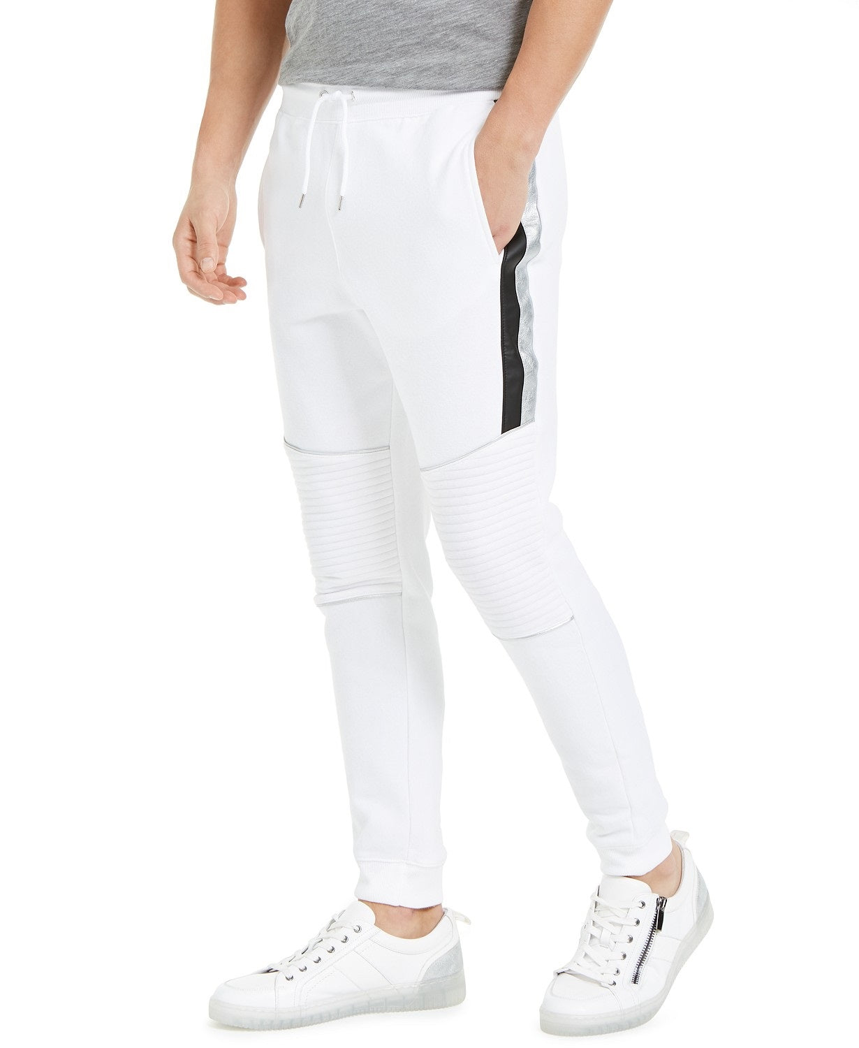 Calça Jogger Masculina Retrato INC International Concepts Branca Tamanho P
