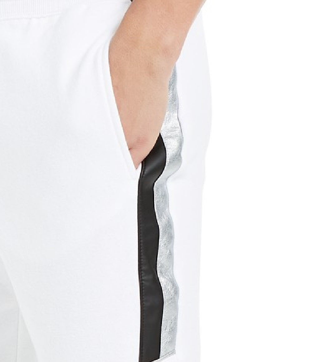 Calça Jogger Masculina Retrato INC International Concepts Branca Tamanho P