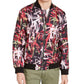 Jaqueta bomber masculina com estampa de grafite da INC International Concepts, tamanho grande