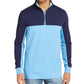 Moletom Club Room Masculino Regular Fit Colorblocked com Zíper 1/4, Tamanho Médio