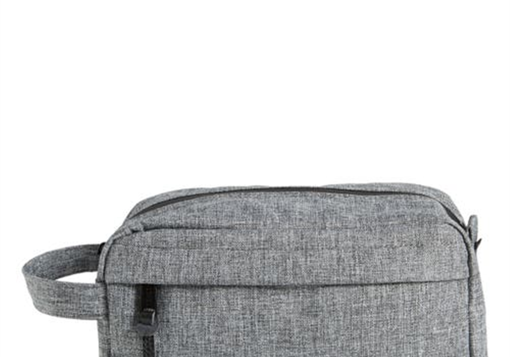 Estojo de cosméticos Herschel Supply Co Chapter Raven Crosshatch tamanho único