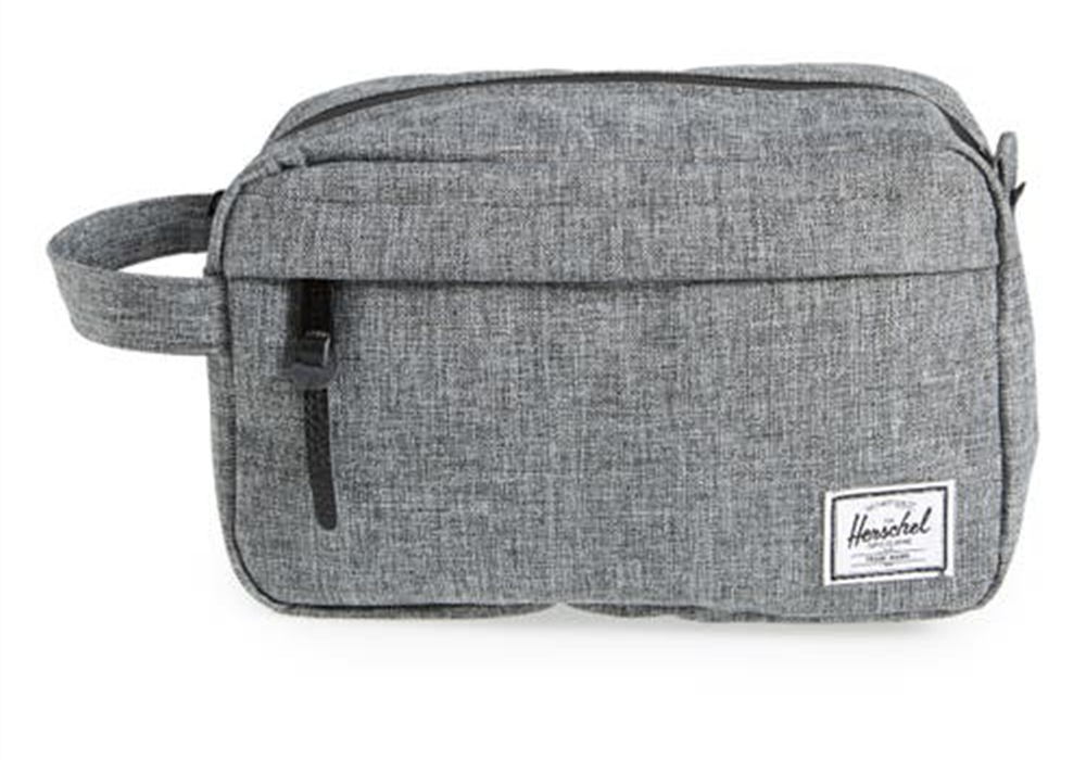 Estojo de cosméticos Herschel Supply Co Chapter Raven Crosshatch tamanho único
