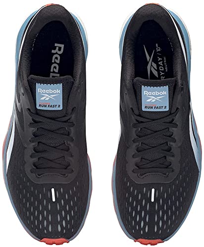 Tênis de corrida masculino Reebok Floatride Run Fast 2.0 laranja, tamanho 9 D(M) EUA