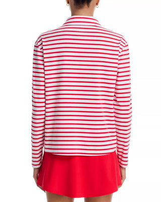 Addison Bay - Mulberry Long Sleeve Polo Shirt