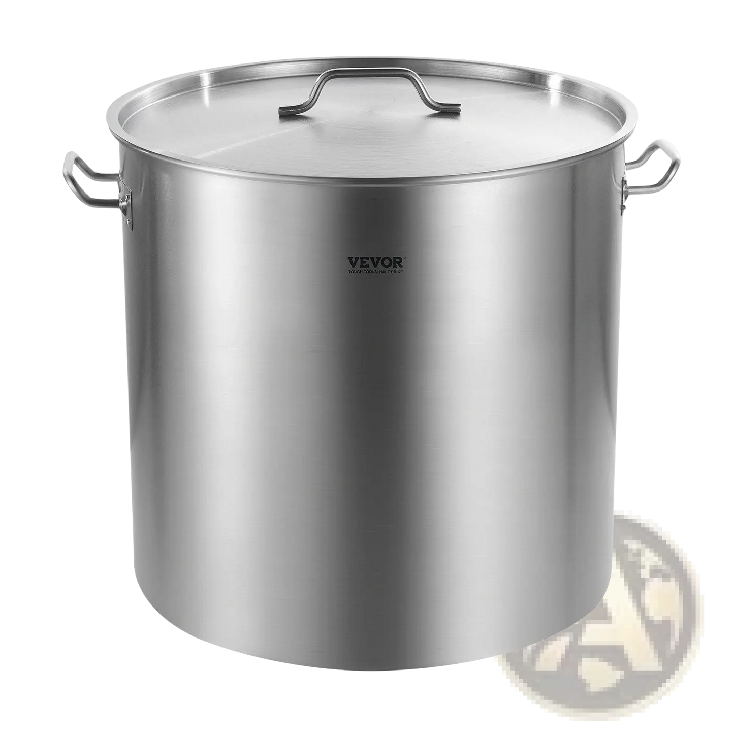 100qt Stainless Steel Stockpot with Strainer Basket