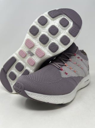 Tênis de corrida feminino Skechers Go Run 7, lilás/multicolorido, tamanho 11 B, médio, EUA