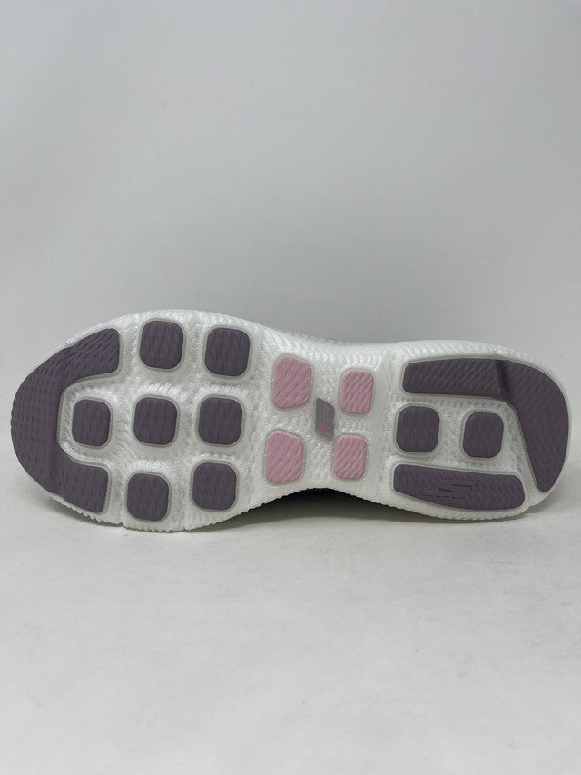 Tênis de corrida feminino Skechers Go Run 7, lilás/multicolorido, tamanho 11 B, médio, EUA