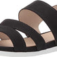 Sandália feminina Lifestride Ashley 2 Flat, preta, tamanho 7, estreita, EUA