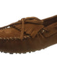 Mocassim Minnetonka Kilty Driving Feminino Marrom Tamanho 5,5 B Médio EUA